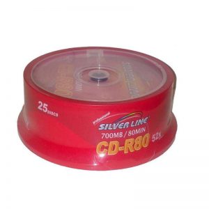 Silver Line CAKE25 CD-R 80 Min 700MB
