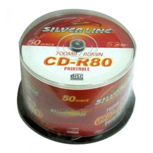 Silver Line CAKE50 CD-R80 PRINTABLE
