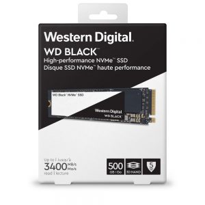 WD Black WDS500G2X0C 500GB M.2 2280 NVMe SSD