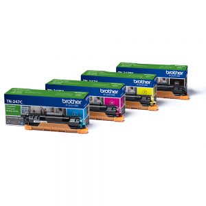 סט טונרים תואמים 4 צבעים למדפסת ברדר Brother TN-247