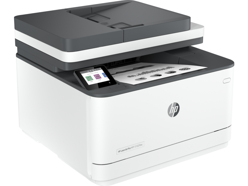 מדפסת לייזר משולבת HP LaserJet Pro MFP 3102fdw 3G630F – תמונה 3